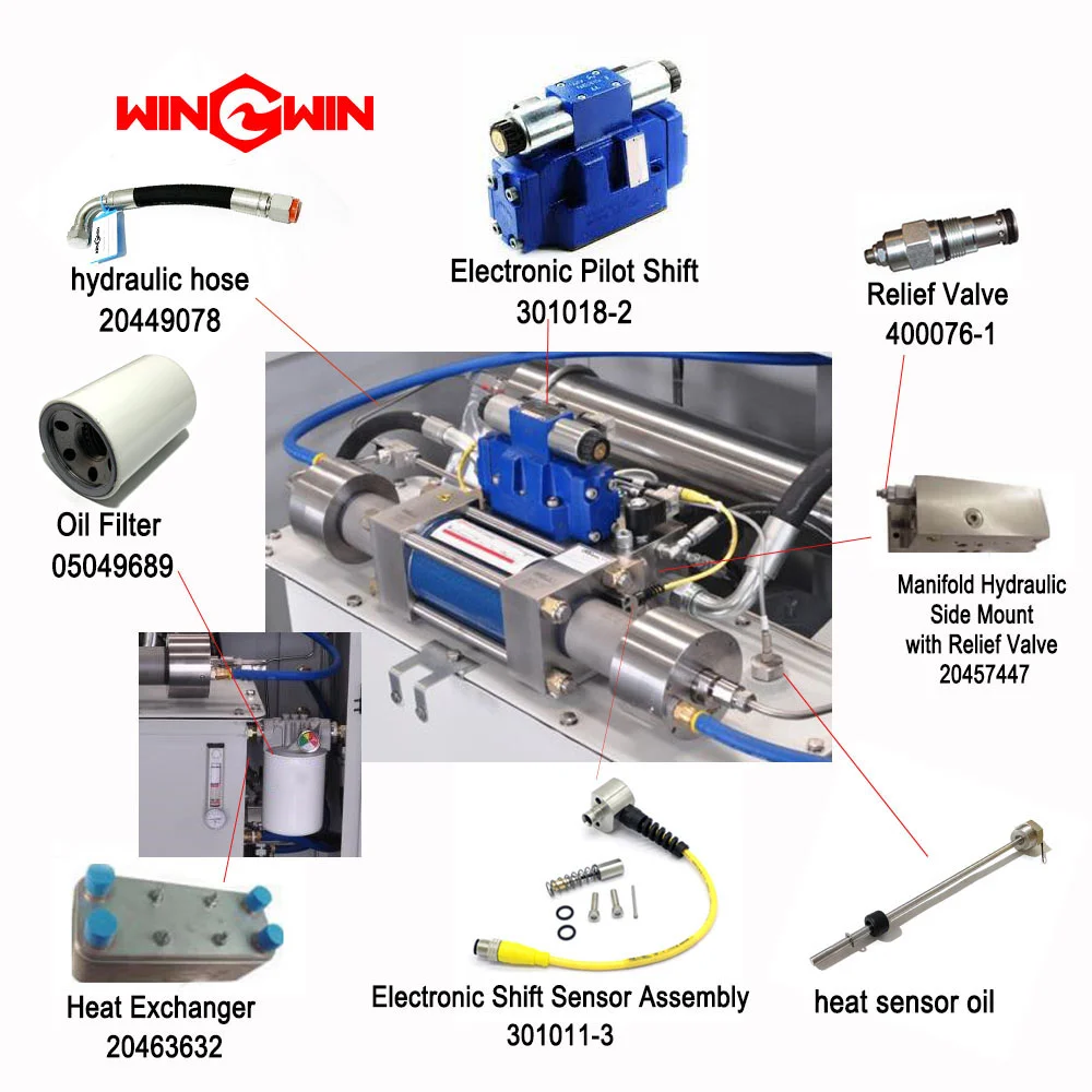 KMT WATERJET SPARE PARTS ORIGINAL