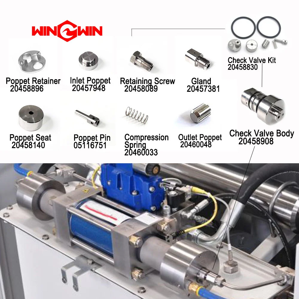 KMT WATERJET SPARE PARTS ORIGINAL