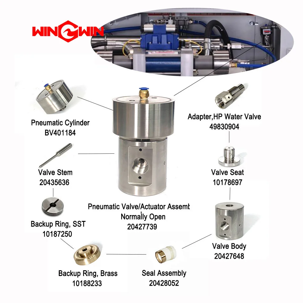 KMT WATERJET SPARE PARTS ORIGINAL