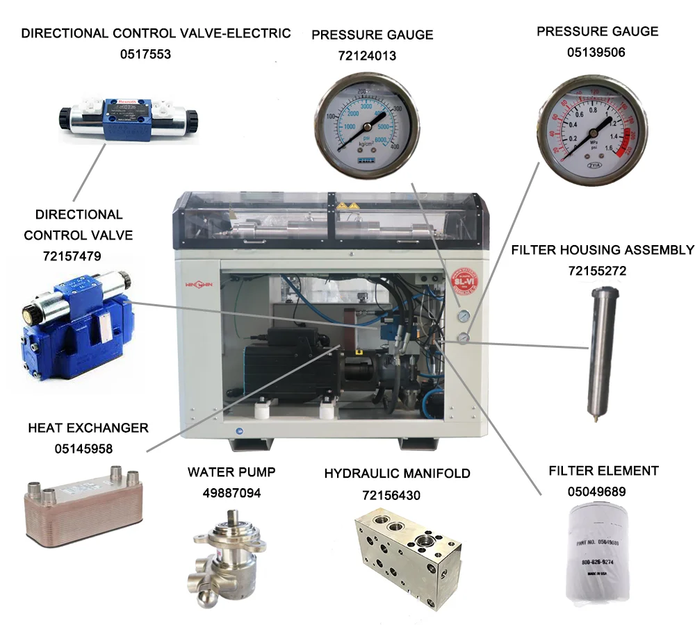 KMT WATERJET ERSATZTEILE ORIGINAL