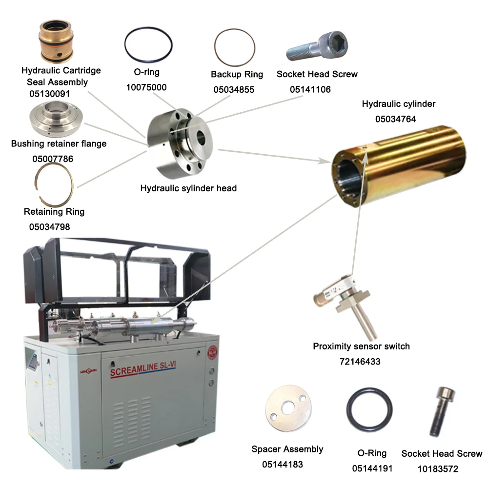 KMT WATERJET SPARE PARTS ORIGINAL