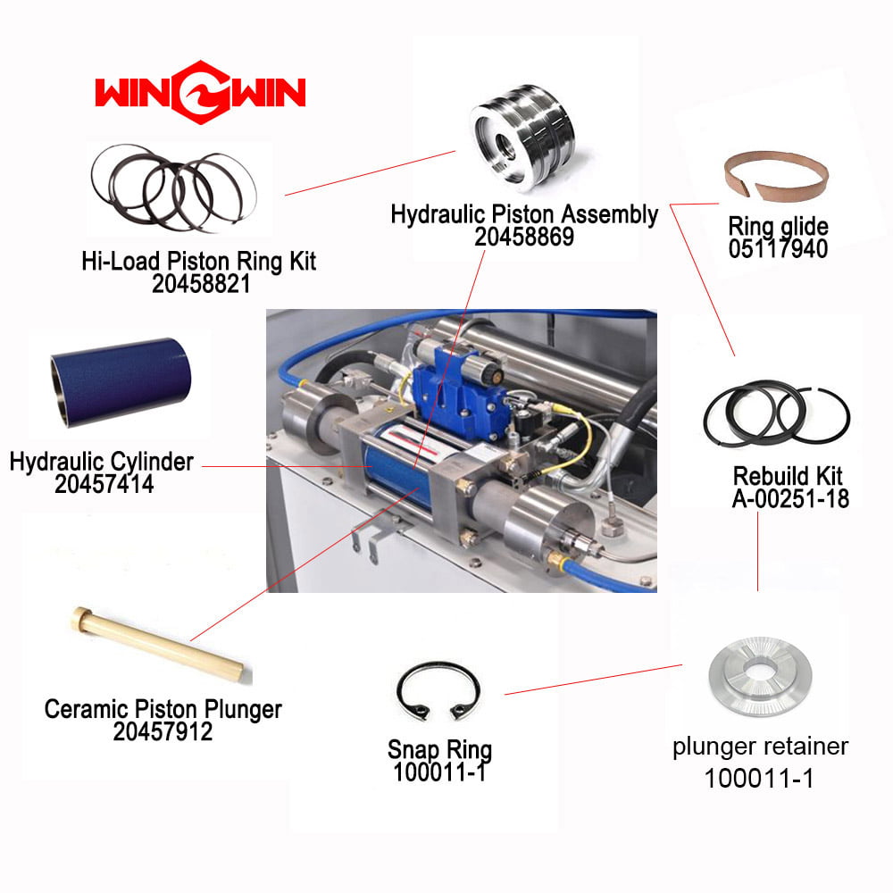 KMT WATERJET SPARE PARTS ORIGINAL