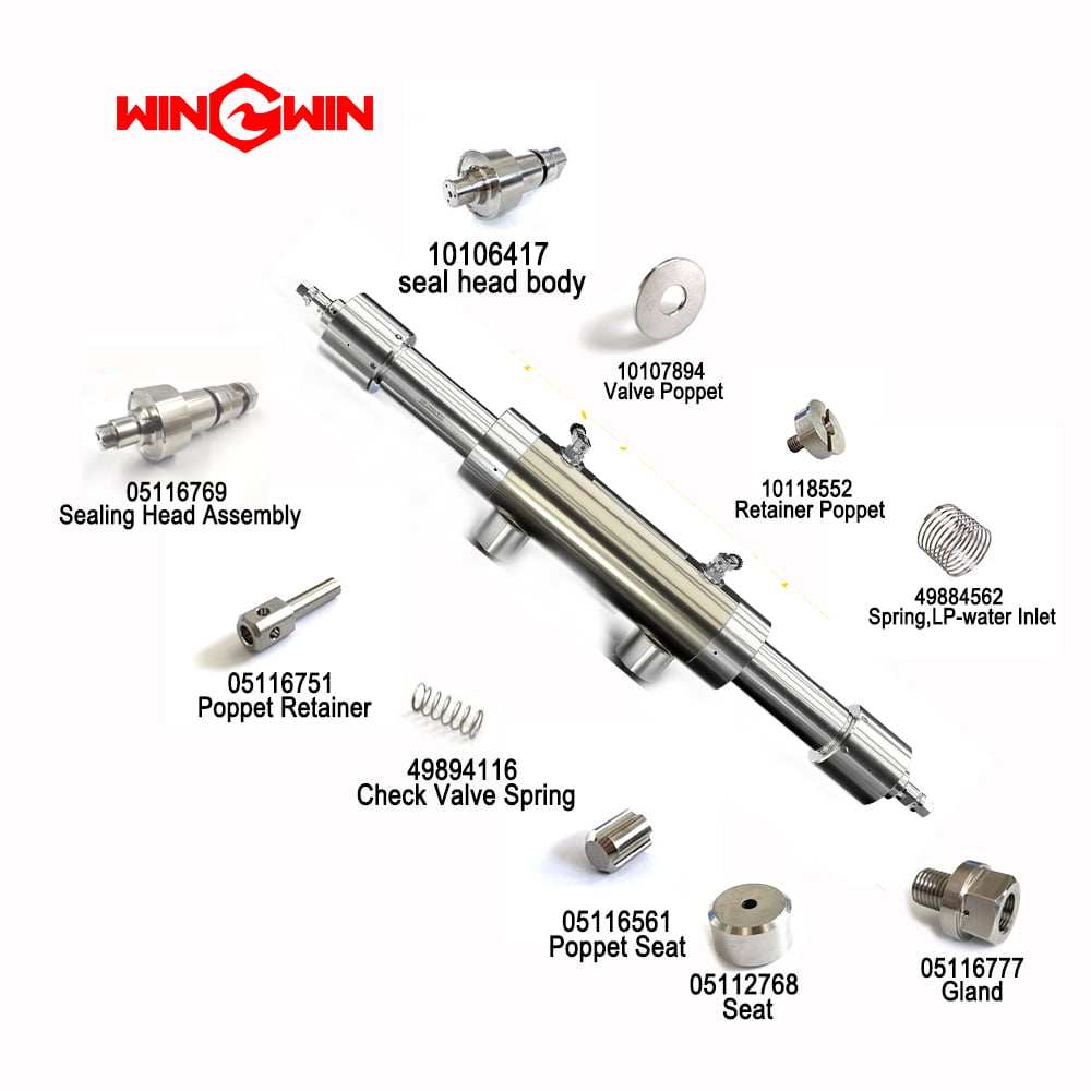 KMT WATERJET SPARE PARTS ORIGINAL