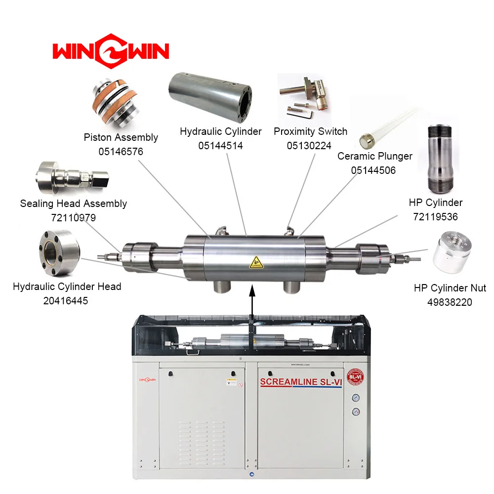 KMT WATERJET SPARE PARTS ORIGINAL