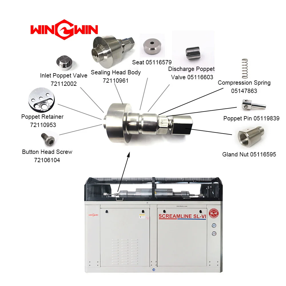 KMT WATERJET SPARE PARTS ORIGINAL