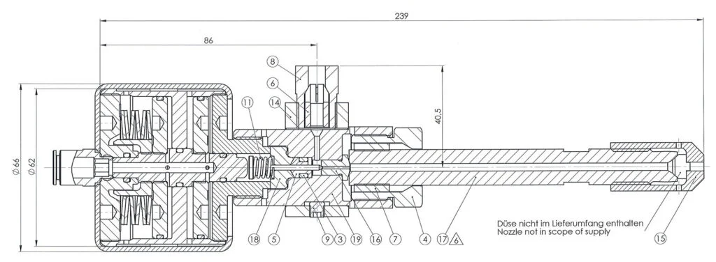 BHDT Cutting Head BFT waterjet spare parts