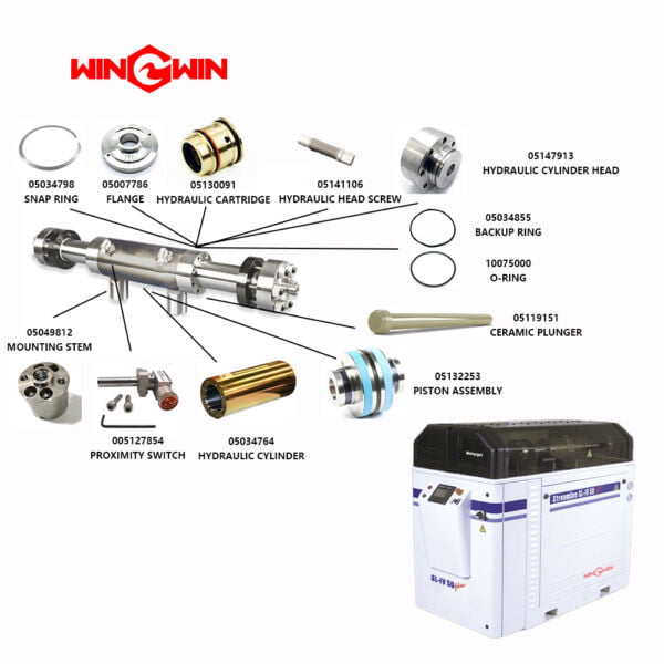 KMT WATERJET SPARE PARTS ORIGINAL