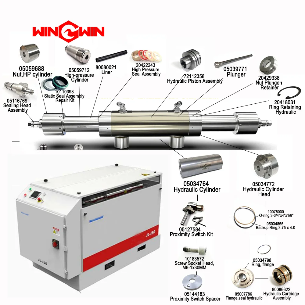 KMT WATERJET SPARE PARTS ORIGINAL