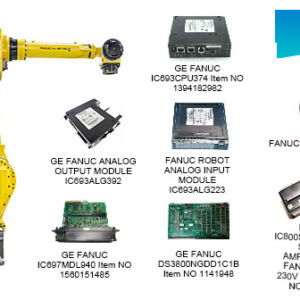 роботизированная система гидроабразивной резки, оснащенная роботизированными манипуляторами FANUC, используемая для резки интерьеров автомобилей