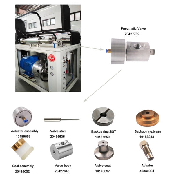 ОРИГИНАЛЬНЫЕ ЗАПАСНЫЕ ЧАСТИ KMT WATERJET