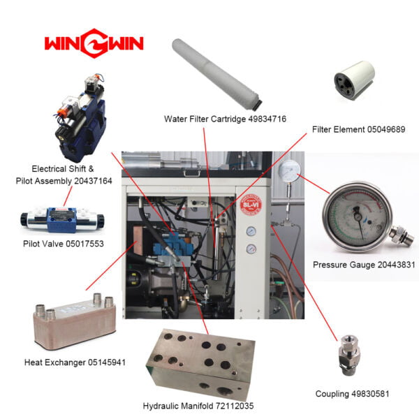 ОРИГИНАЛЬНЫЕ ЗАПАСНЫЕ ЧАСТИ KMT WATERJET