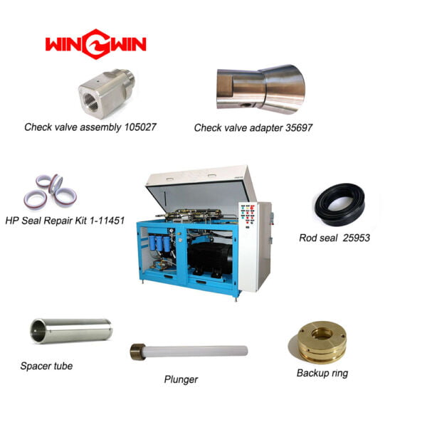 JET EDGE WATERJET pump parts