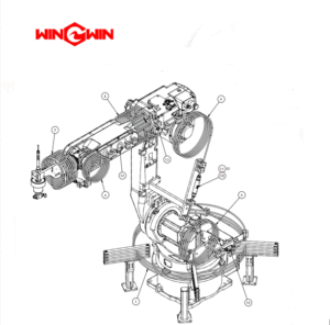 FLOW Waterjet robot coil