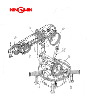 FLOW Waterjet robot coil