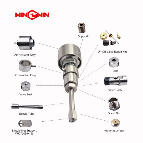 BHDT Cutting Head BFT waterjet spare parts